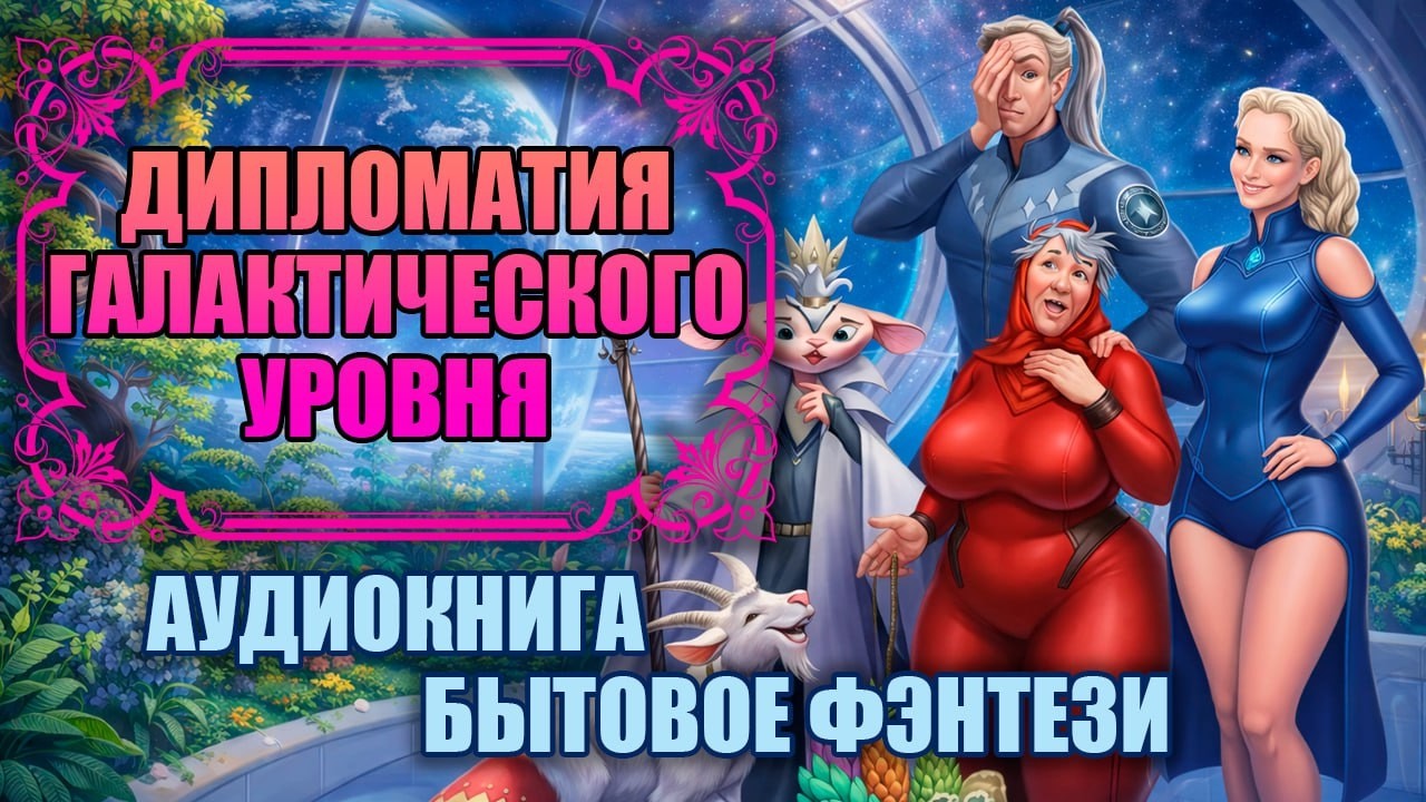 ПОЛНАЯ КНИГА : ДИПЛОМАТИЯ ГАЛАКТИЧЕСКОГО УРОВНЯ / БЫТОВОЕ ФЭНТЕЗИ АУДИОКНИГА