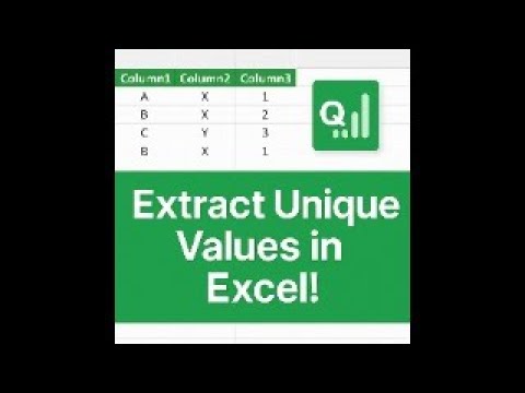 How to Extract Unique & Sorted Values from Each Column in Power Query