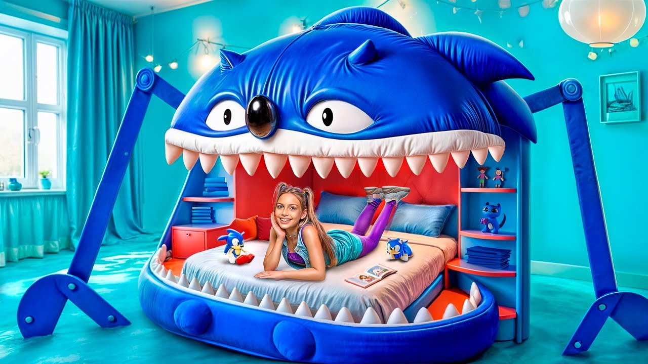 『シンソニック』怖くてクールなベッドを作ろう！シンソニックのママが出来た！