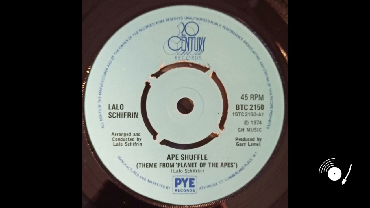 Lalo Schifrin - Ape Shuffle (Theme From Planet Of The Apes) - YouTube
