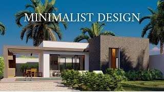 SMALL HOUSE DESIGN  78m² | Contemporary minimalist house design