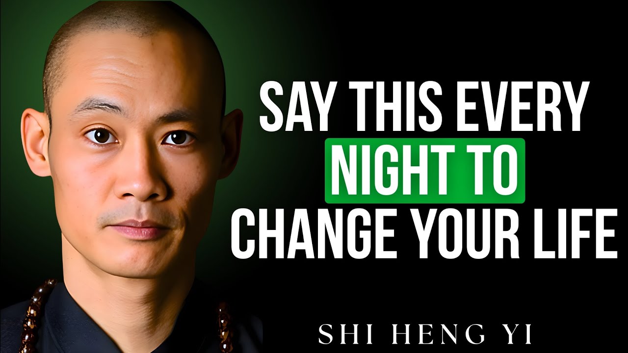 Say This Every Night to Change Your Life | Before Sleep Motivation - SHI HENG YI