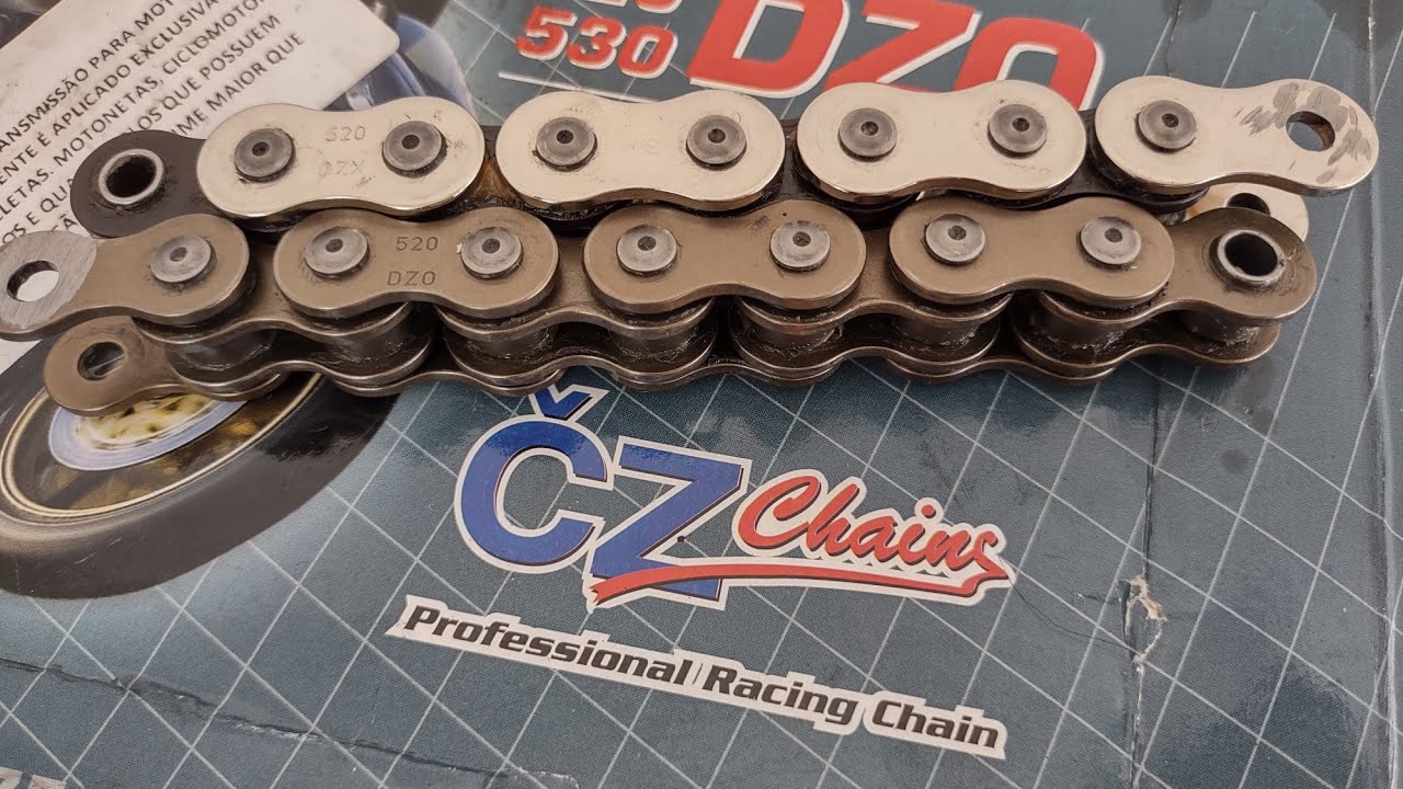 ちーた Corrente CZ Chains em detalhes - YouTube