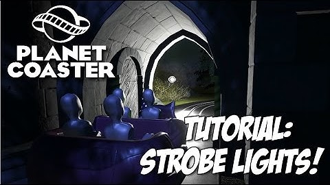 Planet Coaster Tutorial: Strobe Light!
