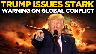Donald Trump LIVE | Trump's Issues Stark Warning To India, China And Russia | Trump | US News LIVE
