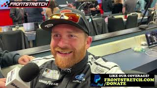 Chris Buescher Discusses Racing Crown Vics with Cleetus McFarland at Talladega