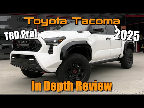 2025 Toyota Tacoma TRD Pro: Start Up, Test Drive & In Depth Review