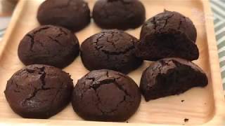 Fudge Brownie Cookies 巧克力布朗尼饼干