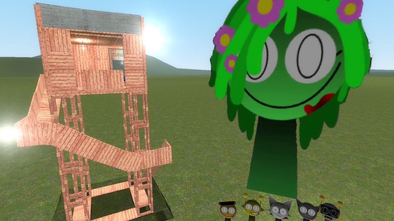 Nightmare Sprunki Vs Tower in Gmod