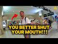 Entitled Bully Steps Up To The WRONG Airport Cops!