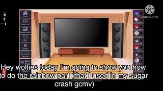 How to do the rainbow thing in KineMaster