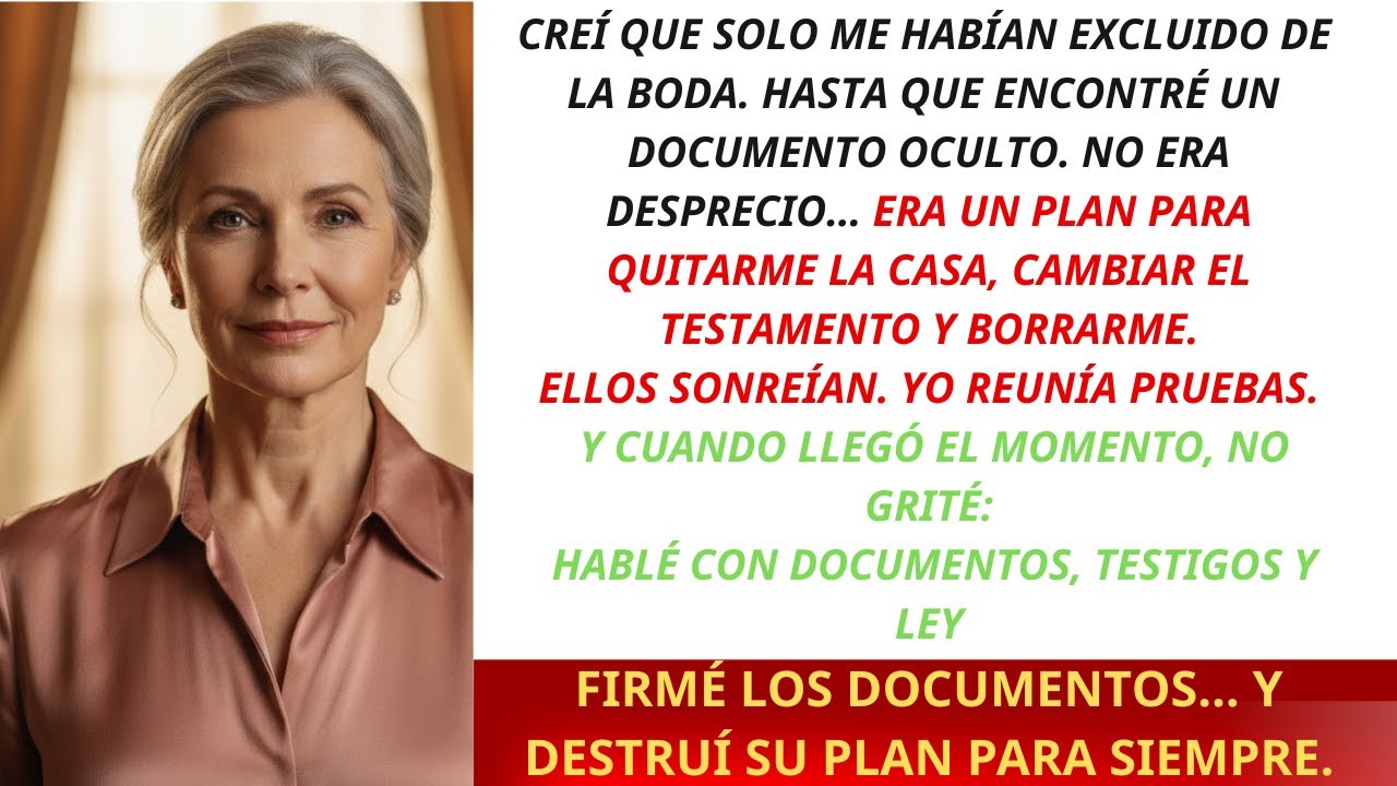 Mi hijo se casó y dijo: “No eras bienvenida”… Hasta ese día| historias de drama familiar