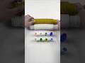 Relaxing voicing and color changing of POP tube #asmr #satisfying #relaxing #poptubesound #diy