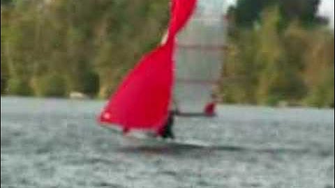 59er trapeze trial - gybe