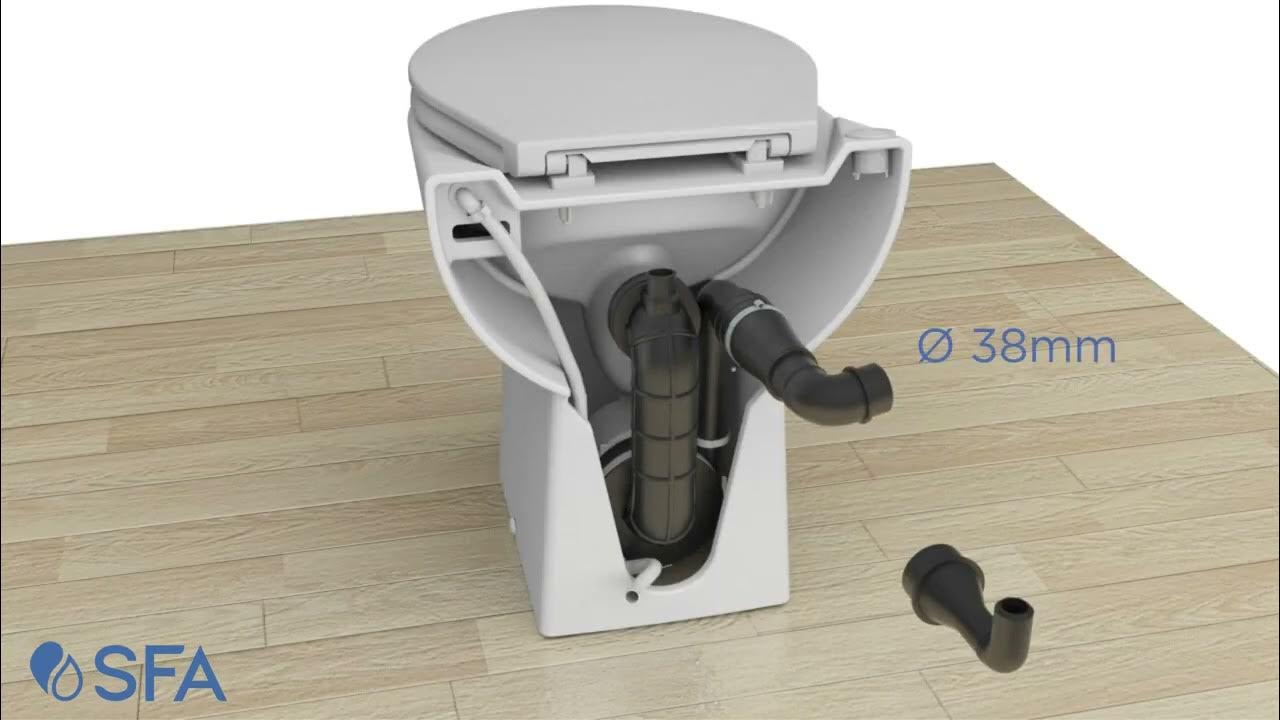 Macerator Toilet SFA SANIMARIN SN 43, EXCLUSIVE MEDIUM YouTube