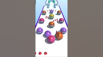 Ball Merge 2048 // fast mode gameplay walktrough android iOS