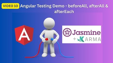 beforeAll, afterAll & afterEach in Jasmine | Angular Testing Basics