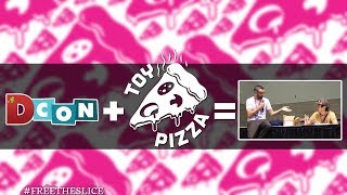 Toy Pizza Panel At Designer Con 2018 (DCON + TOYPIZZA = PANEL)