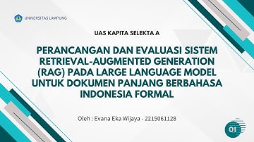 UAS Kapita Selekta A - RAG & LLM