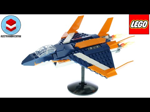 LEGO Creator 31126 Supersonic Jet Speed Build