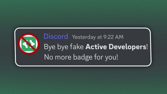 Cara Mendapatkan Active Developer Badge Discord