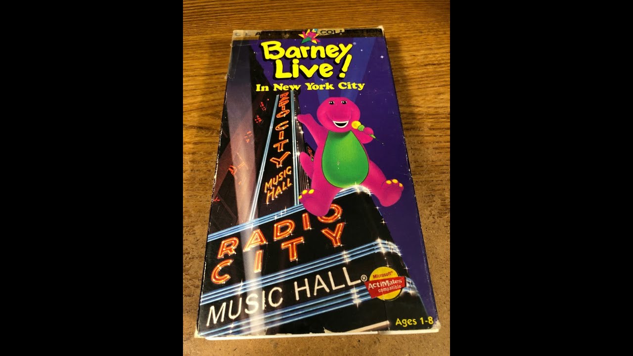 Barney Live Dvd