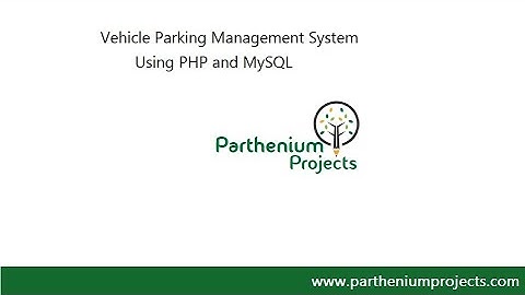 Vehical Parking Management System Using PHP and MYSQL