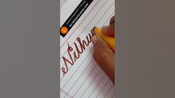 Nithyasree ❤️ #calligraphy #shortfeed #handwriting #shortvideo #viral #trending #shorts