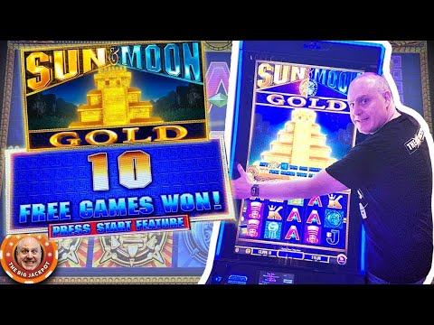 🌞 NEVER BEFORE SEEN! 🌙$30 Bets on Sun & Moon Gold Slots! 🎰 Jackpot Time!