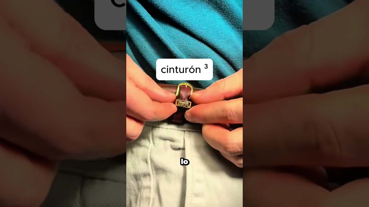 El problema del cinturón que se sale... ¡y la solución más loca!