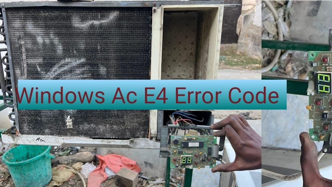 Window Ac Pcb Repair Tips In Hindi Carrier Window Ac E4 Error E4 Window Ac Pcb Repair Tips In Hindi Carrier Window Ac E4 Error E4