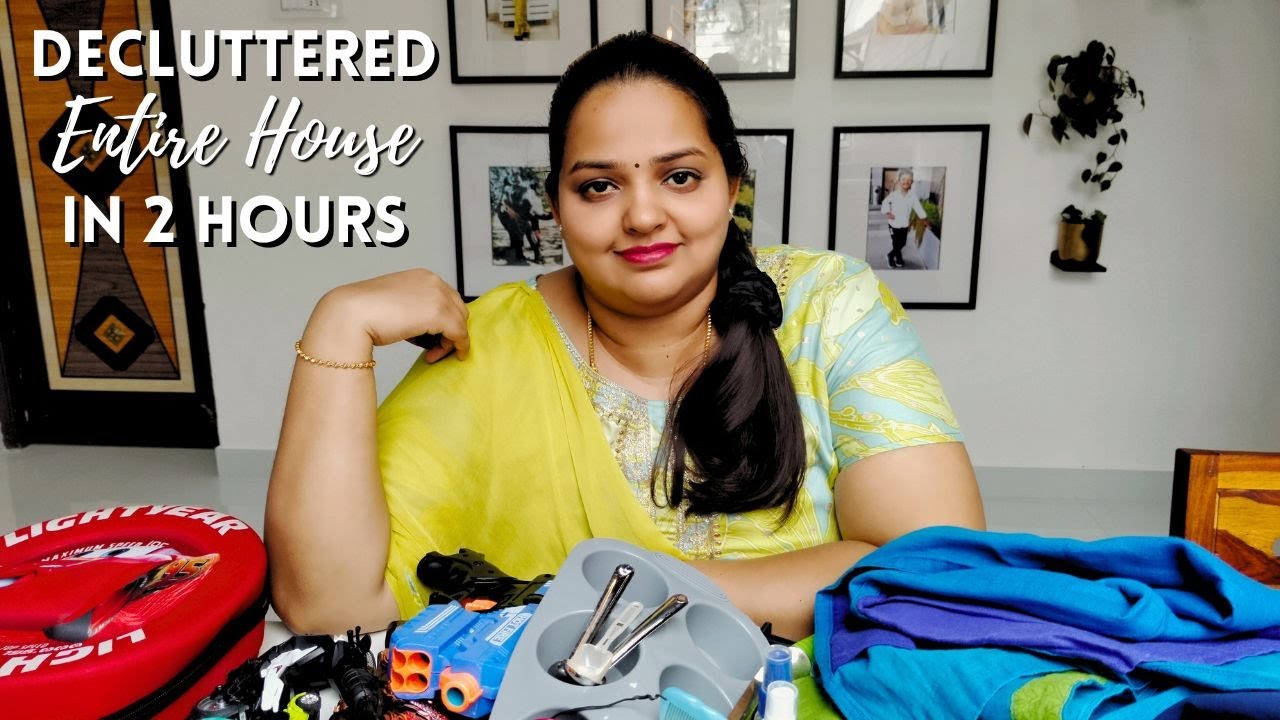 I Decluttered My Entire House in 2 Hours