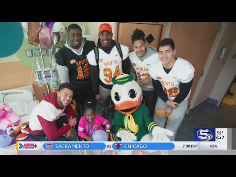 Senior Bowl players,