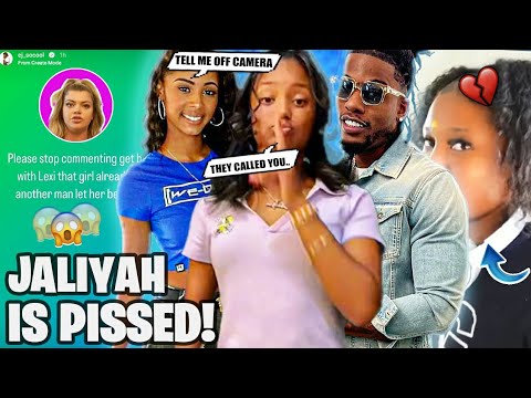 JALIYAH IS VERY UPS£T CUZ OF HER MOM 💔 OFF CAMERA 👀 CJ SO COOL IS F£D