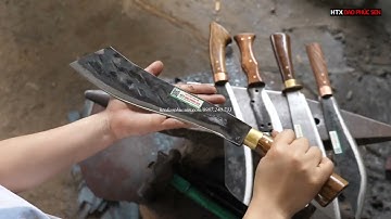 Giá Ưu Đãi Dao Đi Rừng KHÔNG VỎ Số Lượng Có Hạn- Hàng Chuẩn Của HTX Dao Phúc Sen