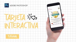 Crear TARJETA DIGITAL INTERACTIVA en Adobe Photoshop - TUTORIAL