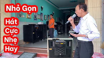 "Ông Chú Hát Qua Hay" Loa Kéo 2 bass 40 chuyên làm karaoke lưu động  MTLK1990  LH: 0932669768