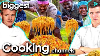 Best Cooking Channels | Top 10 Most Subscribed Cooking Channels Best Cooking Channels | Top 10 Most Subscribed Cooking Channels