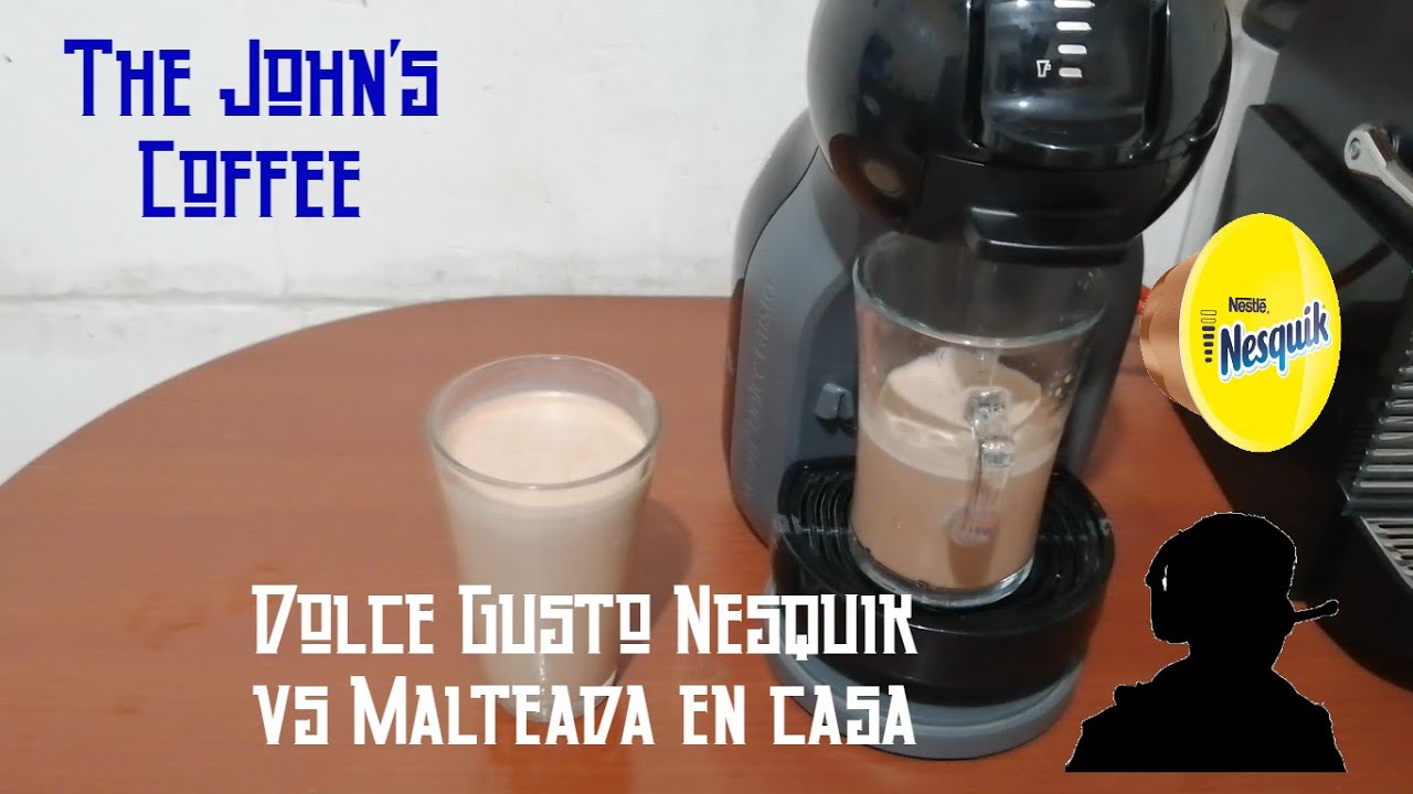 Dolce Gusto - Nesquik vs Malteada en casa - YouTube