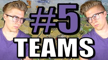 Civ 5 Gameplay [AI Only TEAMS Strategy] - Part 5