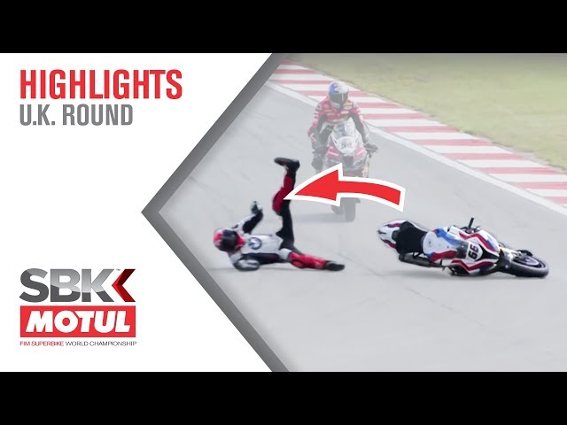 A Cruel Ending to Tom Sykes' Outstanding Superpole Race | UK Round 2019 | WorldSBK class=