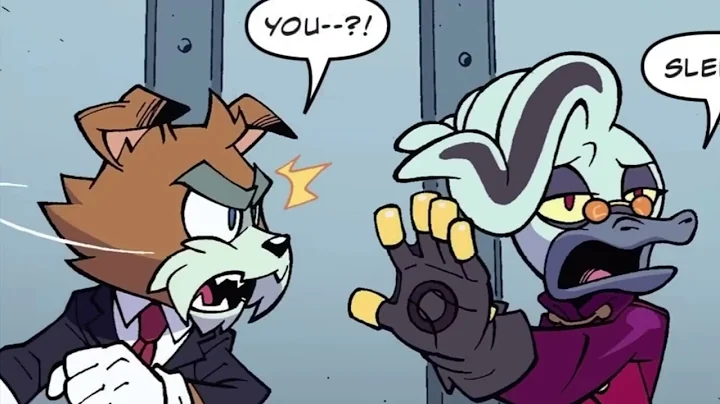 What are you up to Starline? - Sonic the Hedgehog (IDW) - Bad Guys Issue 1 Dub - Reaction