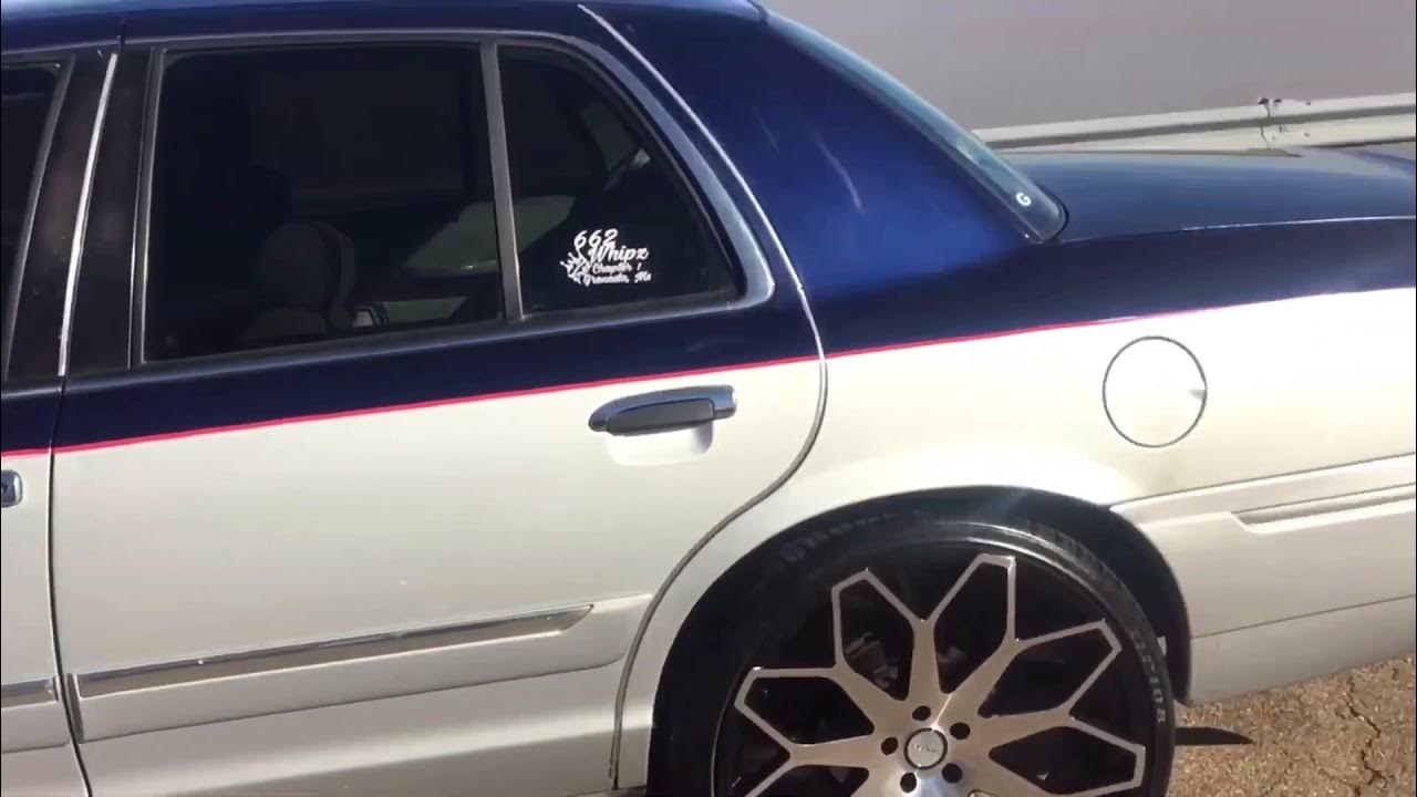 My Grand Marquis & Crown Vic Paint and rims Roof and 8s coming for the