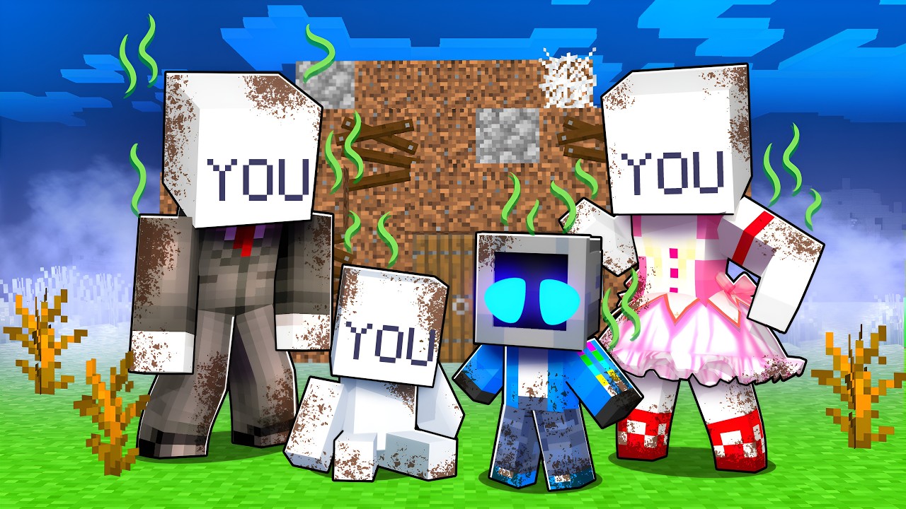 You have a POOR Family in Minecraft!