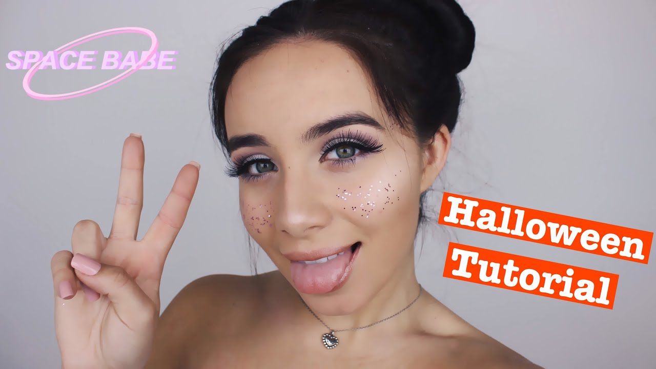 Space Princess Makeup Tutorial I Halloween Makeup Tutorial