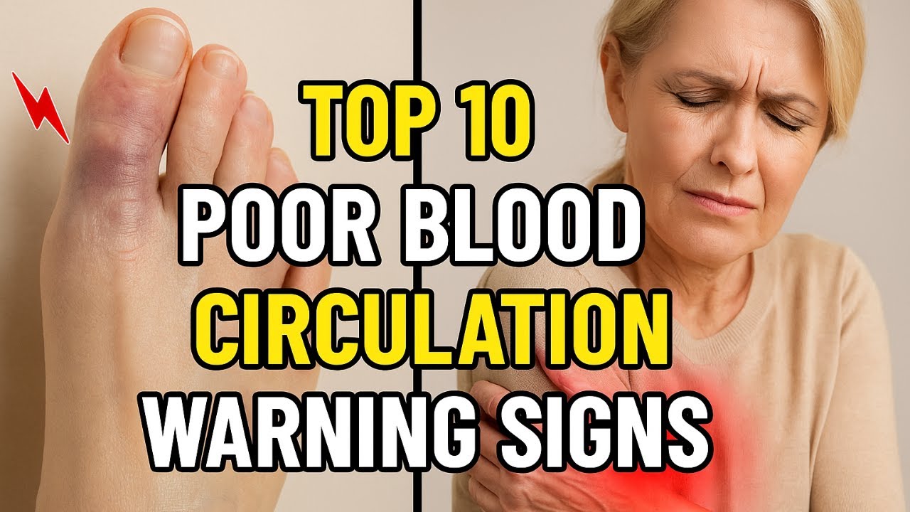 Top 10 Poor Blood Circulation Warning Signs