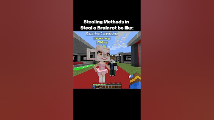 Stealing Methods in Steal a Brainrot be like:
