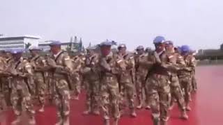 Semua tentara melakukan pembukaan PSHT