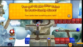 SUPER MARIO DELUXE, ROCK CANDY MINES ALL COIN AND HIDDEN STAGE screenshot 5