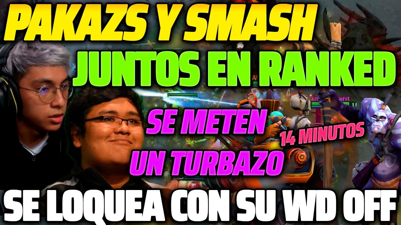 😲 PAKAZS Y SMASH SE METEN UN TURBAZO 😲 PAKAZS SE LOQUEA CON EL WITCH DOCTOR OFFLANER DEL PROFE 😱